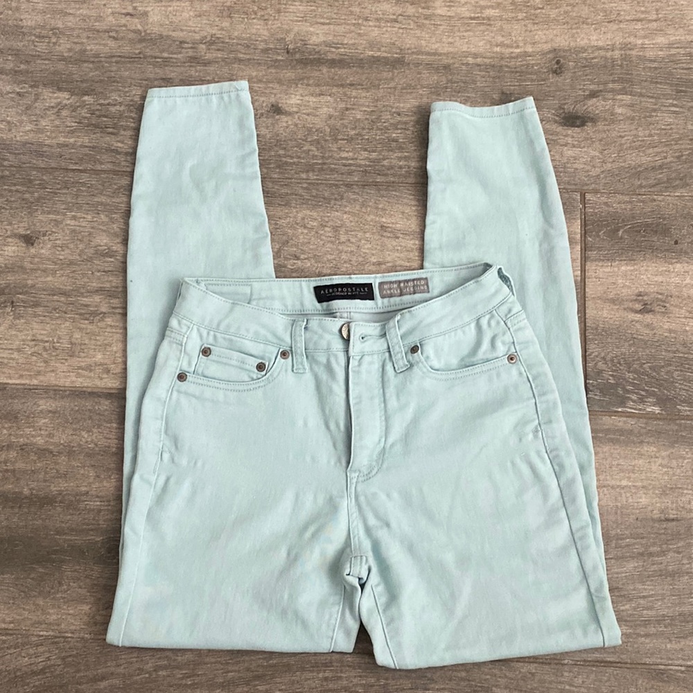 high waisted Aéropostale jeggings